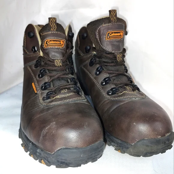 Coleman | Shoes | Coleman Brown Leather Waterproof Laceup  display picture 2